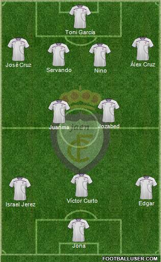 Real Jaén C.F. Formation 2013