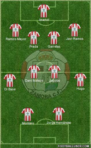 Zamora C.F. Formation 2013