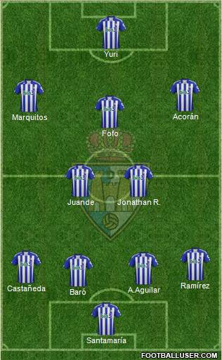 S.D. Ponferradina Formation 2013