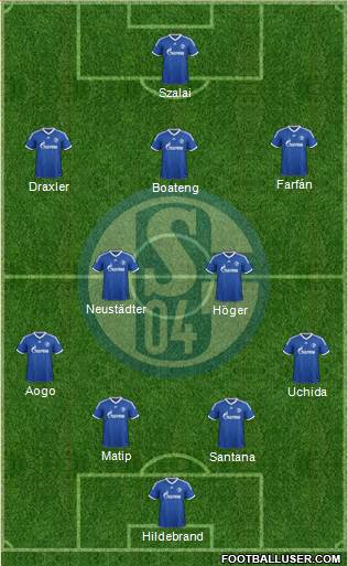 FC Schalke 04 Formation 2013