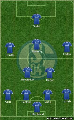 FC Schalke 04 Formation 2013