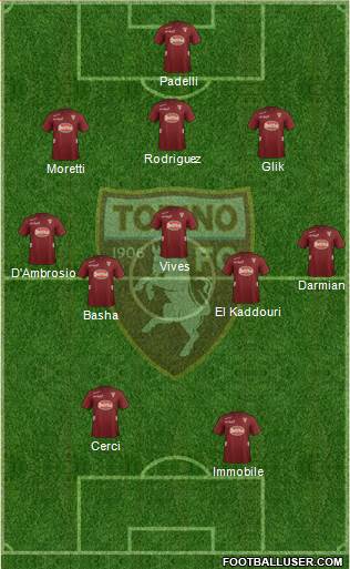 Torino Formation 2013