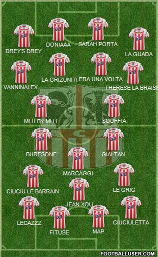 Athletic Club Ajaccien Football Formation 2013