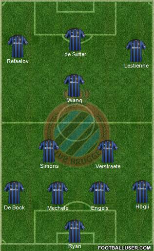 Club Brugge KV Formation 2013