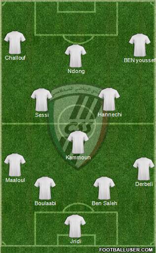 Club Sportif Sfaxien Formation 2013