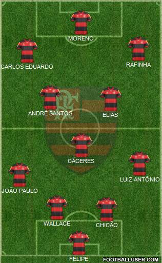 CR Flamengo Formation 2013