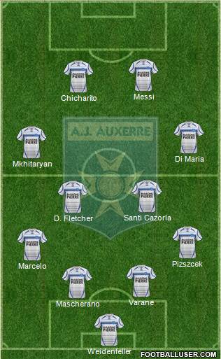 A.J. Auxerre Formation 2013