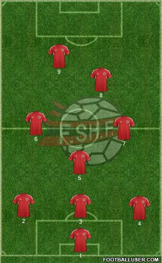 Albania Formation 2013