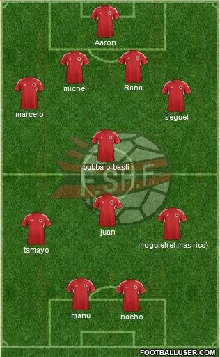 Albania Formation 2013