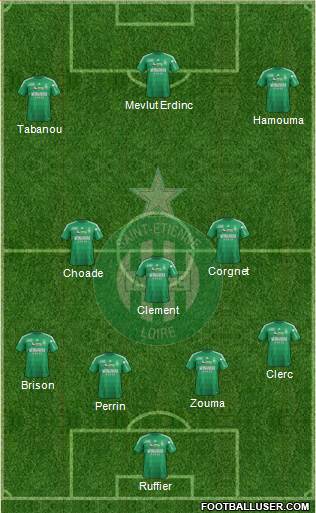 A.S. Saint-Etienne Formation 2013