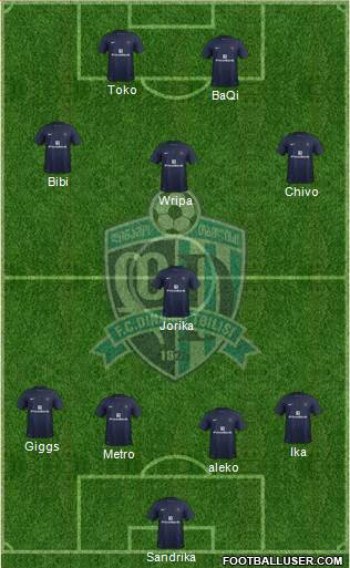 Dinamo Tbilisi Formation 2013