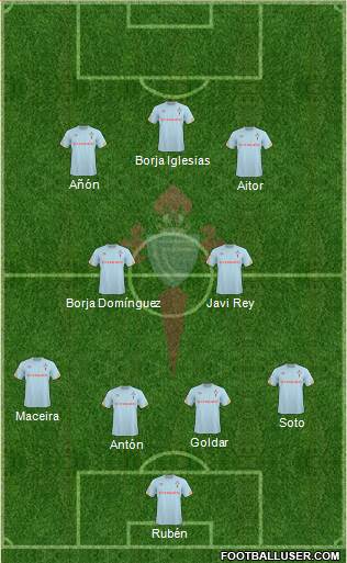 R.C. Celta S.A.D. B Formation 2013