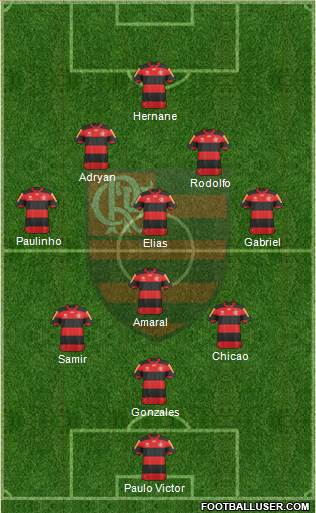 CR Flamengo Formation 2013