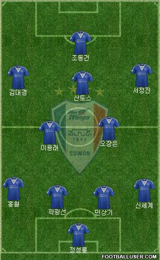 Suwon Samsung Blue Wings Formation 2013