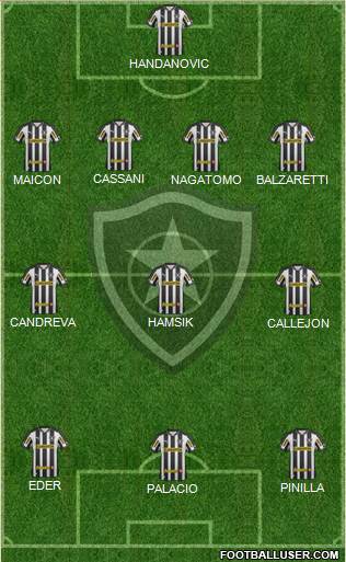 Botafogo FR Formation 2013