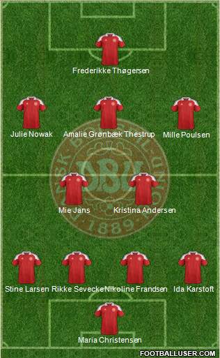 Denmark Formation 2013