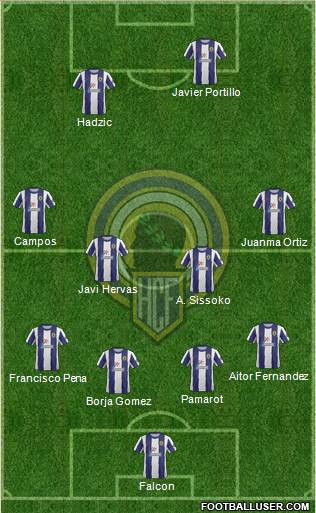 Hércules C.F., S.A.D. Formation 2013