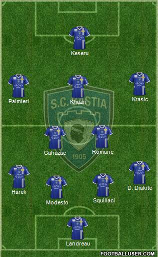 Sporting Club Bastia Formation 2013