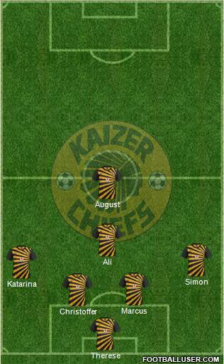 Kaizer Chiefs Formation 2013