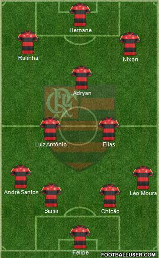 CR Flamengo Formation 2013