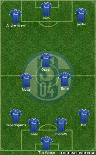 FC Schalke 04 Formation 2013