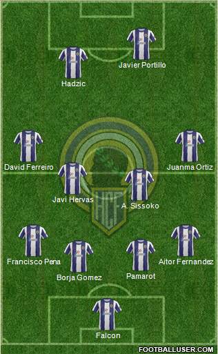 Hércules C.F., S.A.D. Formation 2013