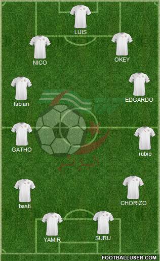 Algeria Formation 2013