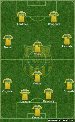 FC Nantes Formation 2013