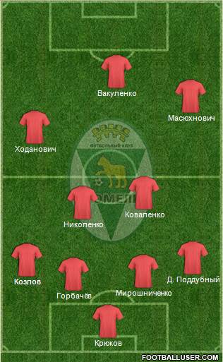 FC Gomel Formation 2013