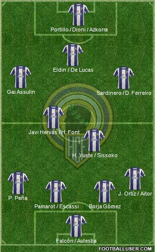 Hércules C.F., S.A.D. Formation 2013