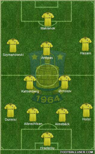 Brøndbyernes Idrætsforening Formation 2013