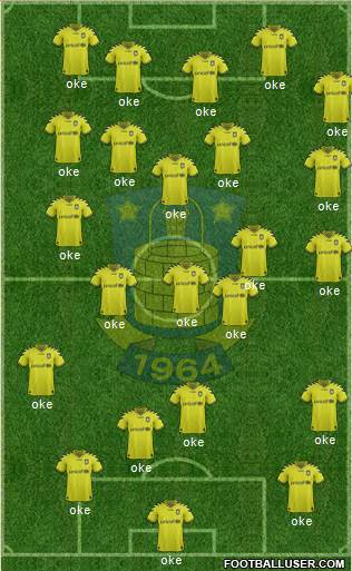 Brøndbyernes Idrætsforening Formation 2013