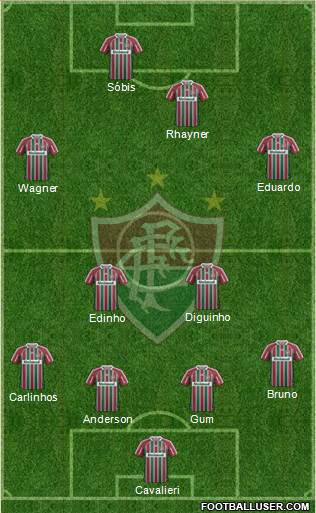 Fluminense FC Formation 2013