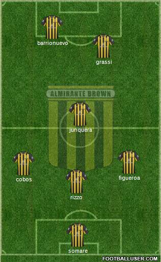 Almirante Brown Formation 2013