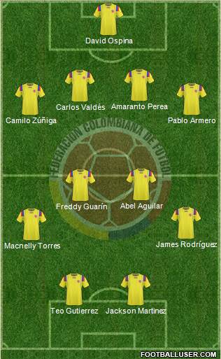 Colombia Formation 2013