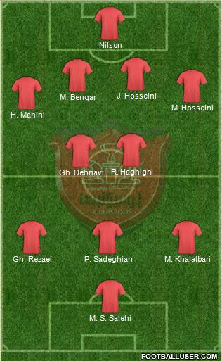 Persepolis Tehran Formation 2013