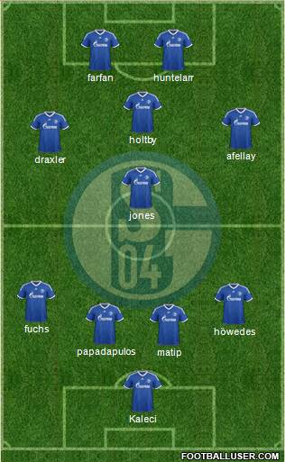 FC Schalke 04 Formation 2013