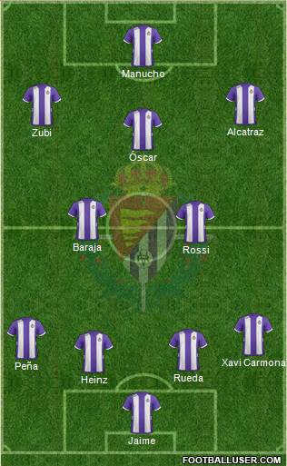 R. Valladolid C.F., S.A.D. Formation 2013