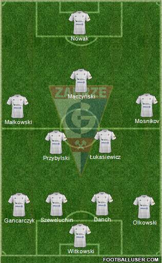 Gornik Zabrze Formation 2013