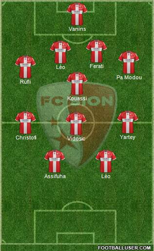 FC Sion Formation 2013