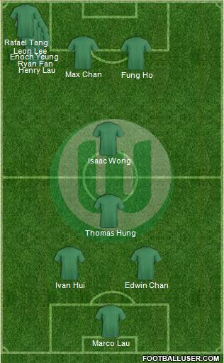 VfL Wolfsburg Formation 2013