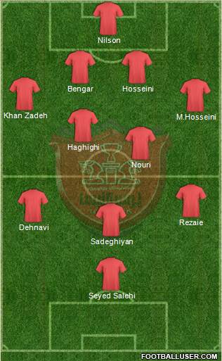 Persepolis Tehran Formation 2013