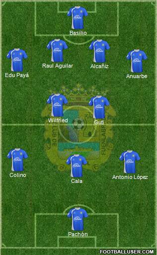 C.F. Fuenlabrada Formation 2013