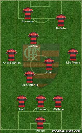 CR Flamengo Formation 2013