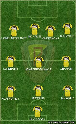 Ruch Radzionkow Formation 2013