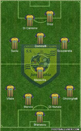 Juve Stabia Formation 2013