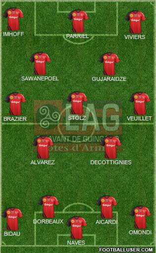 En Avant de Guingamp Formation 2013