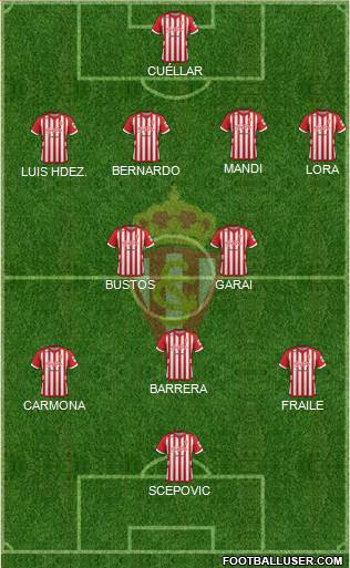 Real Sporting S.A.D. Formation 2013