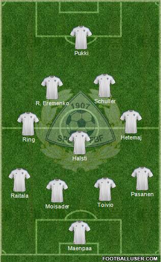 Finland Formation 2013