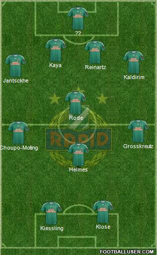 SK Rapid Wien Formation 2013